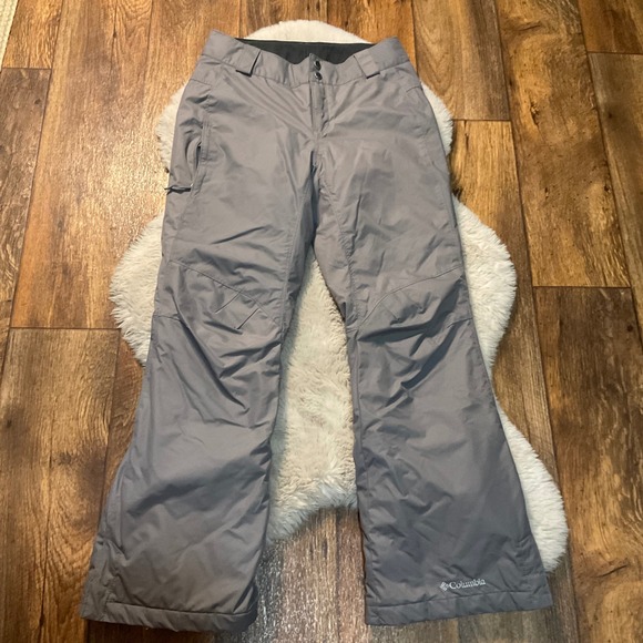 Columbia Women's XS Snow Pants Gray Insulated‎ Winter Ski Snowboard Snow Winter - Picture 1 of 8
